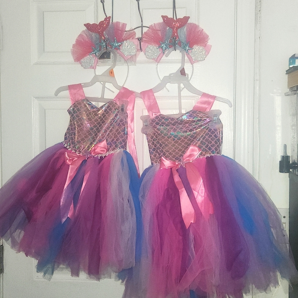 Mermaid themes dresses